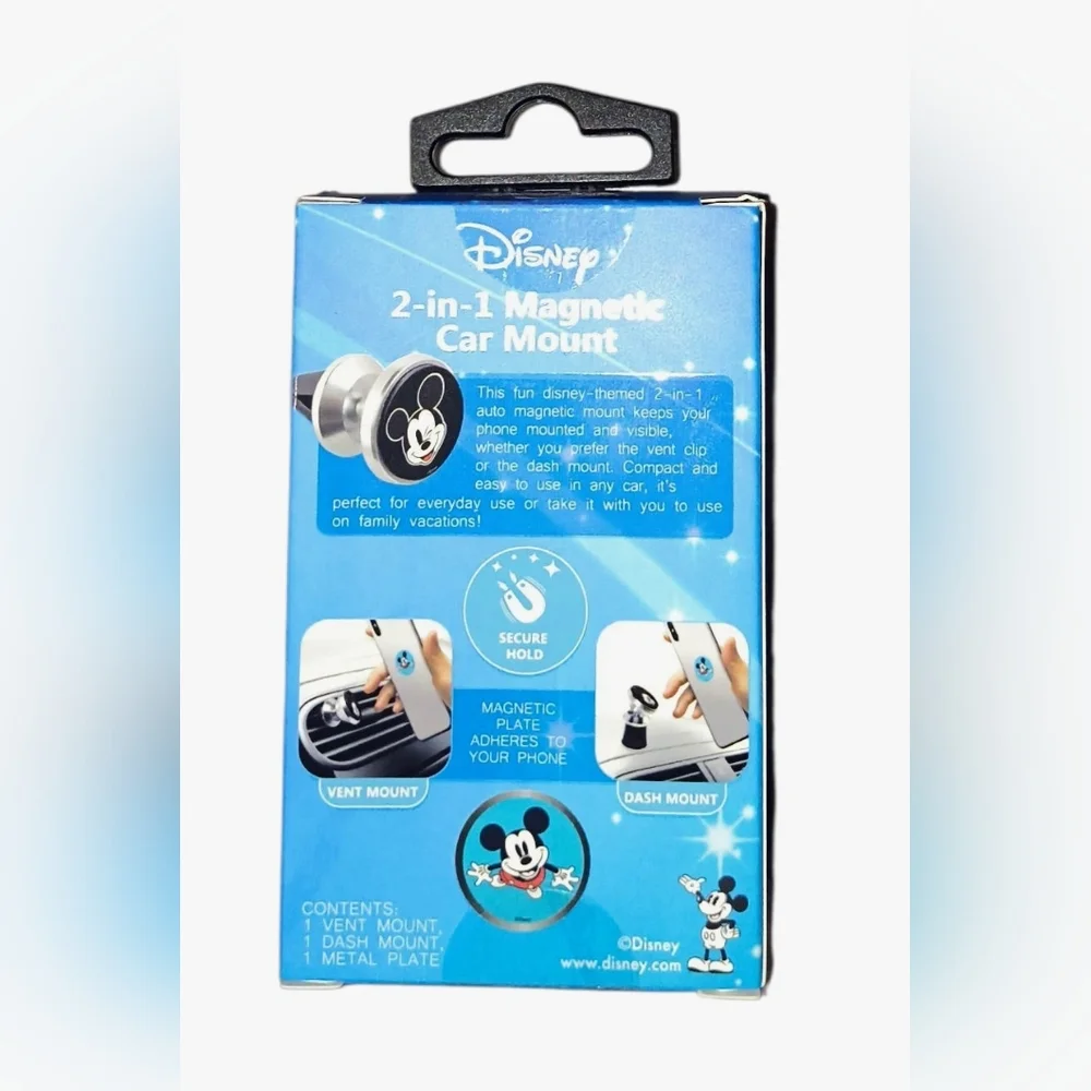 3/$8 Disney 2-in-1 Magnetic Phone Mount for Car